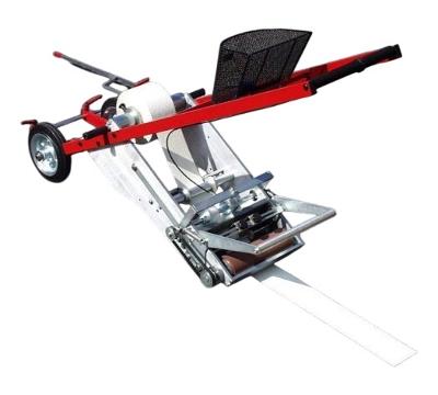 Foil laying device