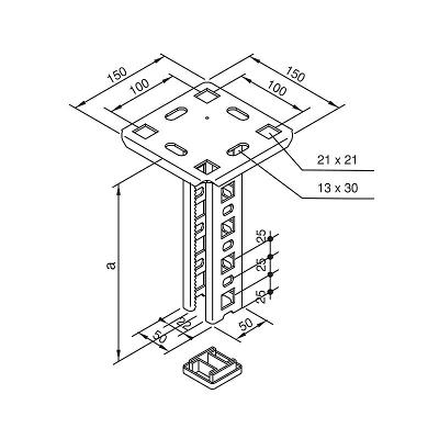 Deckenstütze schwer